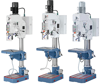 变频调速立式钻铣床